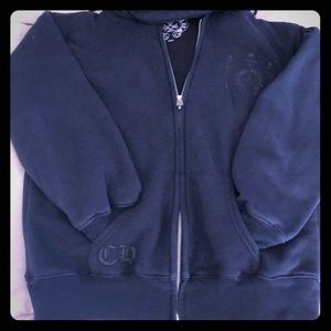 Chrome hearts zip-up hoodie